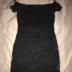 Black lace  dress